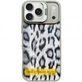 Чехол TPU+PC Wild Leopard with Magnetic Fit для Apple iPhone 17 Air (6.5") Grey