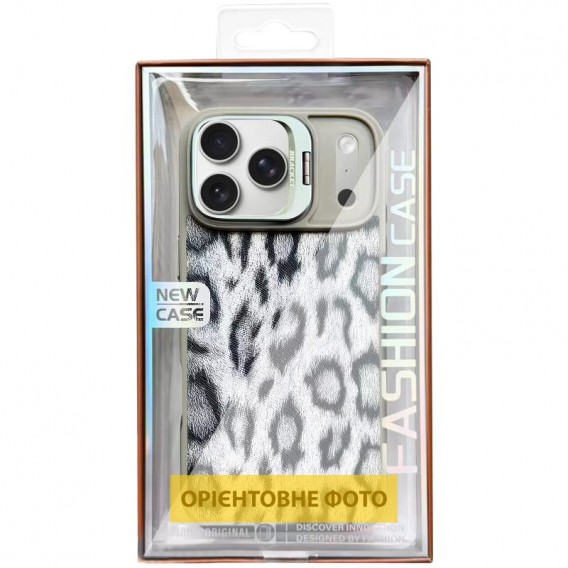 Чохол TPU+PC Wild Leopard with Magnetic Fit для Apple iPhone 17 Air (6.5") Grey Чохол TPU+PC Wild Leopard with Magnetic Fit для Apple iPhone 17 Air (6.5") Grey