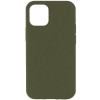 Чохол Silk Full Protective (AA) NO LOGO для Apple iPhone 15 (6.1") Зелений / Dark Olive