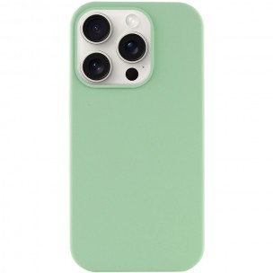 Чохол Silk Full Protective (AA) NO LOGO для Apple iPhone 15 Pro Max (6.7") Зелений / Pistachio