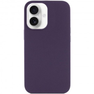 Чохол Silk Full Protective (AA) NO LOGO для Apple iPhone 16 (6.1") Фіолетовий / Elderberry