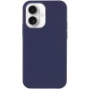 Чохол Silk Full Protective (AA) NO LOGO для Apple iPhone 16 (6.1") Темно-синій / Midnight blue
