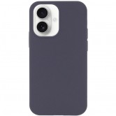 Чехол Silk Full Protective (AA) NO LOGO для Apple iPhone 16 (6.1") Серый / Dark Gray