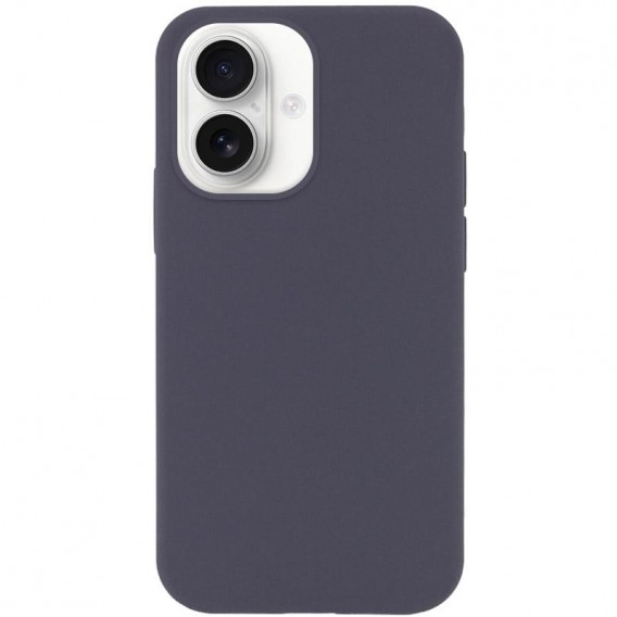 Чехол Silk Full Protective (AA) NO LOGO для Apple iPhone 16 (6.1") Серый / Dark Gray