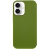 Чохол Silk Full Protective (AA) NO LOGO для Apple iPhone 16 (6.1") Зелений / Dark Olive