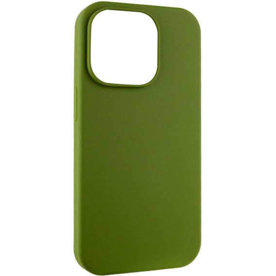 Чохол Silk Full Protective (AA) NO LOGO для Apple iPhone 16 (6.1") Зелений / Dark Olive Чохол Silk Full Protective (AA) NO LOGO для Apple iPhone 16 (6.1") Зелений / Dark Olive
