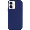 Чехол Silk Full Protective (AA) NO LOGO для Apple iPhone 16 (6.1") Синий / Deep navy