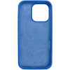 Чехол Silk Full Protective (AA) NO LOGO для Apple iPhone 16 Pro (6.3") Синий / Capri Blue