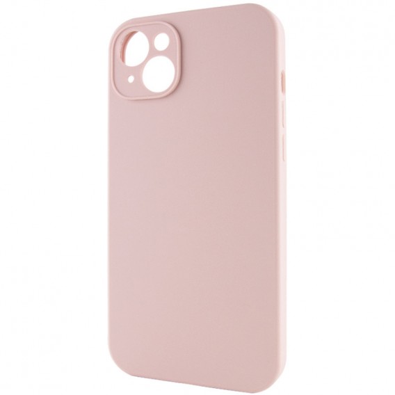 Чохол Silk Full Camera Protective (AA) NO LOGO для Apple iPhone 15 Plus (6.7") Рожевий / Pink Sand