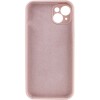 Чохол Silk Full Camera Protective (AA) NO LOGO для Apple iPhone 15 Plus (6.7") Рожевий / Pink Sand