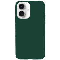 Чехол Silk Full Protective (AA) NO LOGO для Apple iPhone 16 Plus (6.7") Зеленый / Forest green Чехол Silk Full Protective (AA) NO LOGO для Apple iPhone 16 Plus (6.7") Зеленый / Forest green