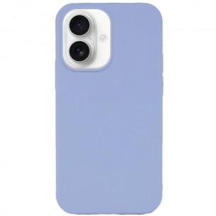 Чехол Silk Full Protective (AA) NO LOGO для Apple iPhone 16 Plus (6.7") Голубой / Lilac Blue
