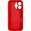 Чохол Silk Full Camera Protective (AA) NO LOGO для Apple iPhone 16 Pro (6.3") Червоний / Red