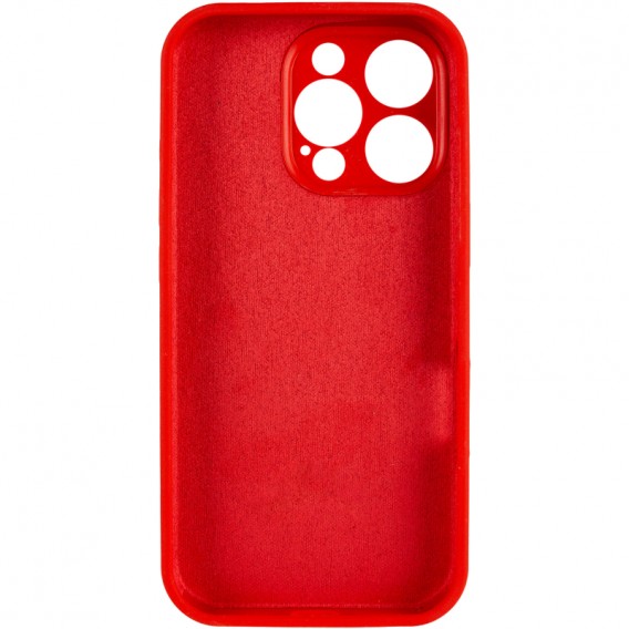 Чохол Silk Full Camera Protective (AA) NO LOGO для Apple iPhone 16 Pro (6.3") Червоний / Red