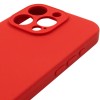 Чохол Silk Full Camera Protective (AA) NO LOGO для Apple iPhone 16 Pro (6.3") Червоний / Red