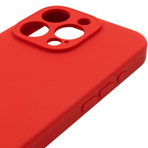 Чохол Silk Full Camera Protective (AA) NO LOGO для Apple iPhone 16 Pro (6.3") Червоний / Red