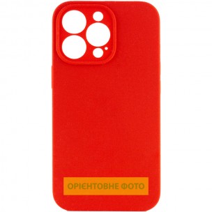 Чохол Silk Full Camera Protective (AA) NO LOGO для Apple iPhone 16e / 17e (6.1") Червоний / Red