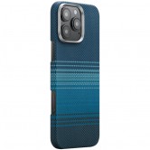 Чехол PC Carbon Protection Slim with MagSafe для Apple iPhone 16 Pro (6.3") Blue Чехол PC Carbon Protection Slim with MagSafe для Apple iPhone 16 Pro (6.3") Blue