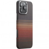 Чехол PC Carbon Protection Slim with MagSafe для Apple iPhone 16 Pro (6.3") Red Чехол PC Carbon Protection Slim with MagSafe для Apple iPhone 16 Pro (6.3") Red