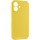 Чохол Silk Full Camera Protective (AA) NO LOGO для Apple iPhone 16 (6.1") Жовтий / Yellow