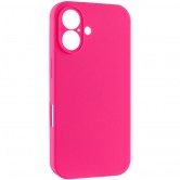 Чехол Silk Full Camera Protective (AA) NO LOGO для Apple iPhone 16 (6.1") Розовый / Barbie pink
