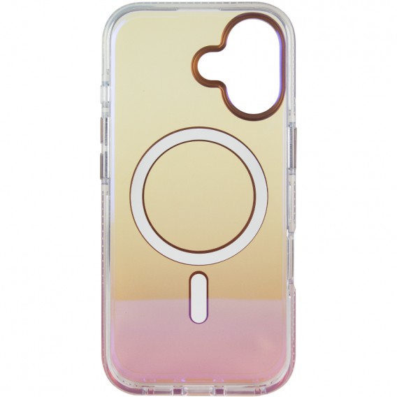 Чехол TPU+PC Phantom with Magnetic Fit для Apple iPhone 16 (6.1") Rose Gold