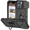 Чохол Ummi Camshield Serge Ring для Apple iPhone 16 Pro (6.3") Чорний / Black
