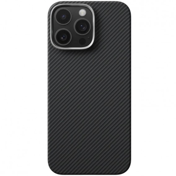 Чохол PC Carbon Protection Slim with MagSafe для Apple iPhone 15 Pro Max (6.7") Black Чохол PC Carbon Protection Slim with MagSafe для Apple iPhone 15 Pro Max (6.7") Black