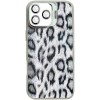 Чохол TPU+PC Wild Leopard with Magnetic Fit and Lens для Apple iPhone 15 Pro (6.1") Grey