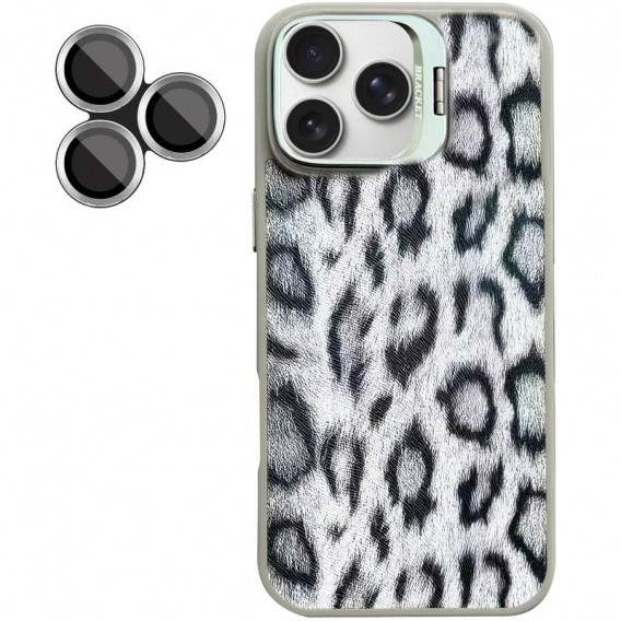 Чохол TPU+PC Wild Leopard with Magnetic Fit and Lens для Apple iPhone 15 Pro (6.1") Grey Чохол TPU+PC Wild Leopard with Magnetic Fit and Lens для Apple iPhone 15 Pro (6.1") Grey
