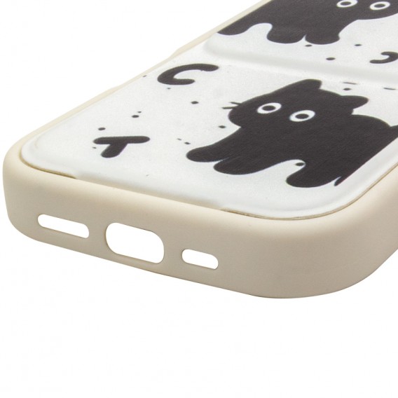 Чохол TPU Panel Stand для Apple iPhone 15 Pro Max (6.7") Black Cat Чохол TPU Panel Stand для Apple iPhone 15 Pro Max (6.7") Black Cat