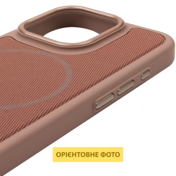 Чохол PC Textile Hybrid with Magnetic Fit для Apple iPhone 15 Pro (6.1") Desert Gold Чохол PC Textile Hybrid with Magnetic Fit для Apple iPhone 15 Pro (6.1") Desert Gold