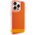 Чохол PC Textile Hybrid with Magnetic Fit для Apple iPhone 15 Pro (6.1") Pink / Orange