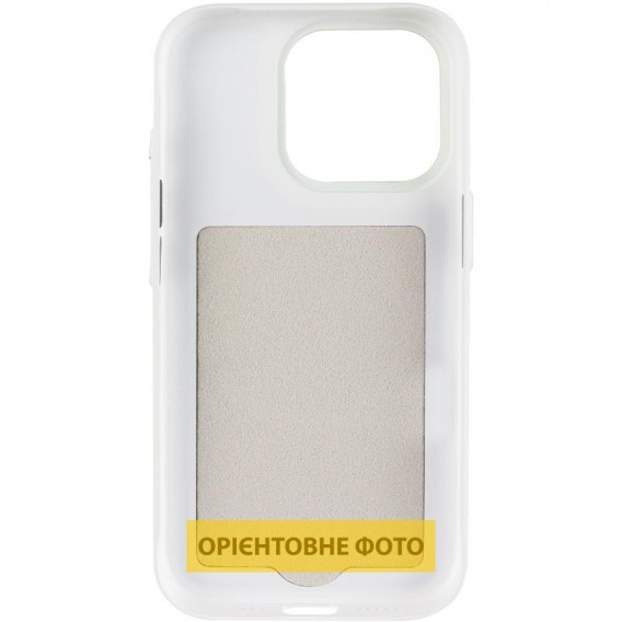 Чохол PC Textile Hybrid with Magnetic Fit для Apple iPhone 15 Pro (6.1") White / Green Чохол PC Textile Hybrid with Magnetic Fit для Apple iPhone 15 Pro (6.1") White / Green