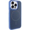 Чохол PC Textile Hybrid with Magnetic Fit для Apple iPhone 15 Pro Max (6.7") Blue