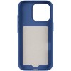 Чохол PC Textile Hybrid with Magnetic Fit для Apple iPhone 15 Pro Max (6.7") Blue