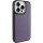 Чохол PC Textile Hybrid with Magnetic Fit для Apple iPhone 15 Pro Max (6.7") Black / Purple