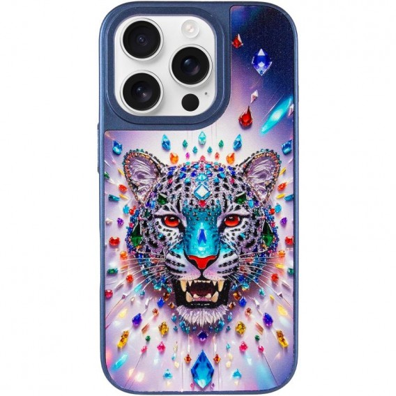 Чохол TPU+PC Crystal Hunt with Magnetic Fit для Apple iPhone 16 Pro (6.3") Blue