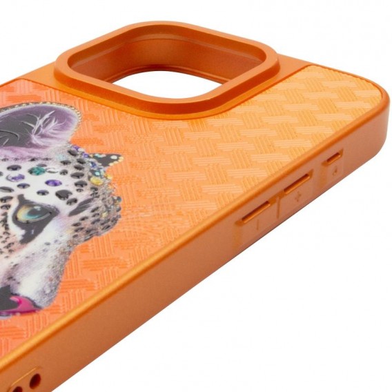 Чохол TPU+PC Crystal Hunt with Magnetic Fit для Apple iPhone 16 Pro (6.3") Orange Чохол TPU+PC Crystal Hunt with Magnetic Fit для Apple iPhone 16 Pro (6.3") Orange