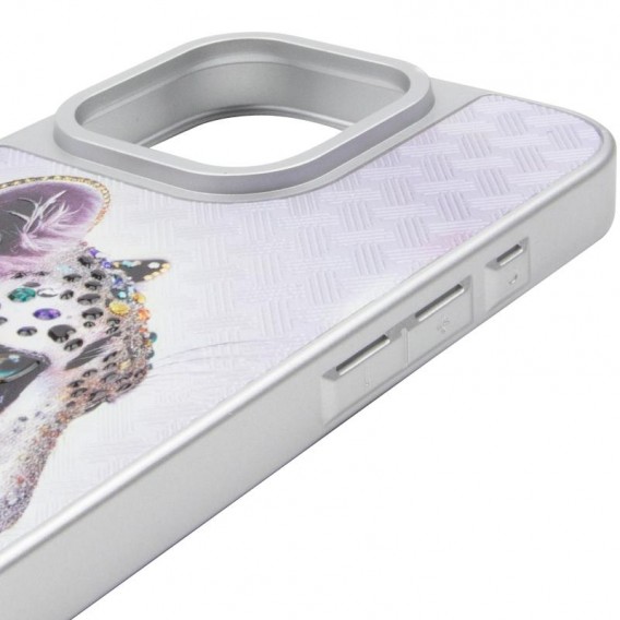 Чохол TPU+PC Crystal Hunt with Magnetic Fit для Apple iPhone 16 Pro (6.3") White