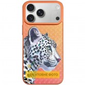 Чехол TPU+PC Crystal Hunt with Magnetic Fit для Apple iPhone 16 (6.1") Orange