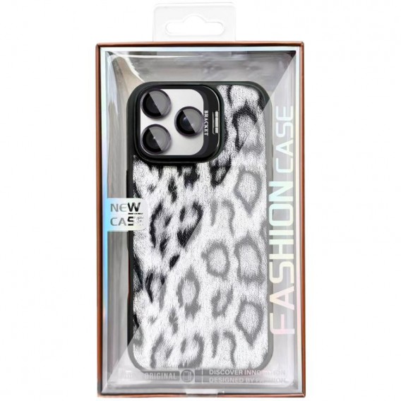 Чохол TPU+PC Wild Leopard with Magnetic Fit and Lens для Apple iPhone 16 Pro (6.3") Black Чохол TPU+PC Wild Leopard with Magnetic Fit and Lens для Apple iPhone 16 Pro (6.3") Black
