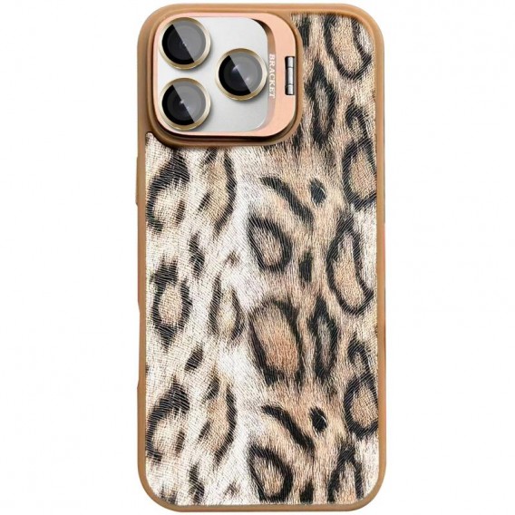 Чохол TPU+PC Wild Leopard with Magnetic Fit and Lens для Apple iPhone 16 Pro (6.3") Brown Чохол TPU+PC Wild Leopard with Magnetic Fit and Lens для Apple iPhone 16 Pro (6.3") Brown