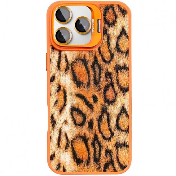 Чохол TPU+PC Wild Leopard with Magnetic Fit and Lens для Apple iPhone 16 Pro (6.3") Orange Чохол TPU+PC Wild Leopard with Magnetic Fit and Lens для Apple iPhone 16 Pro (6.3") Orange