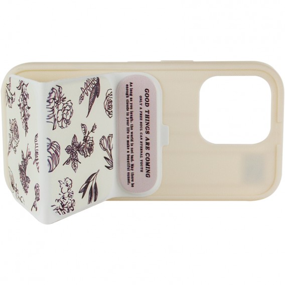 Чохол TPU Panel Stand для Apple iPhone 15 Pro (6.1") Floral Sketch Чохол TPU Panel Stand для Apple iPhone 15 Pro (6.1") Floral Sketch