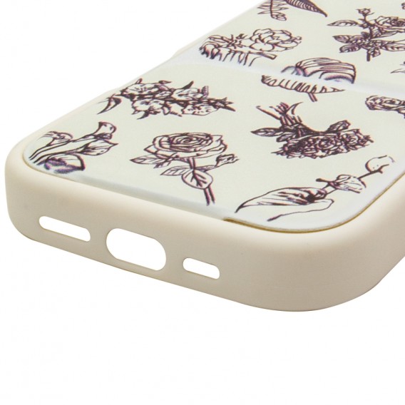 Чохол TPU Panel Stand для Apple iPhone 15 Pro (6.1") Floral Sketch Чохол TPU Panel Stand для Apple iPhone 15 Pro (6.1") Floral Sketch