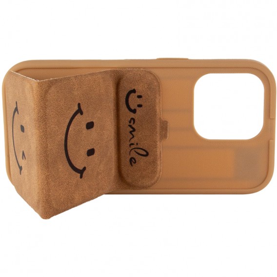 Чохол TPU Panel Stand для Apple iPhone 15 Pro (6.1") Soft Smile Чохол TPU Panel Stand для Apple iPhone 15 Pro (6.1") Soft Smile