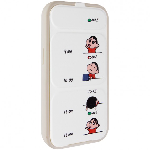 Чохол TPU Panel Stand для Apple iPhone 15 Pro (6.1") Battery Mood