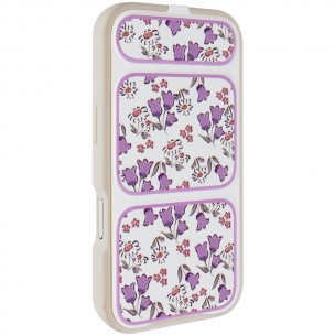 Чехол TPU Panel Stand для Apple iPhone 16 Pro (6.3") Floral Breeze