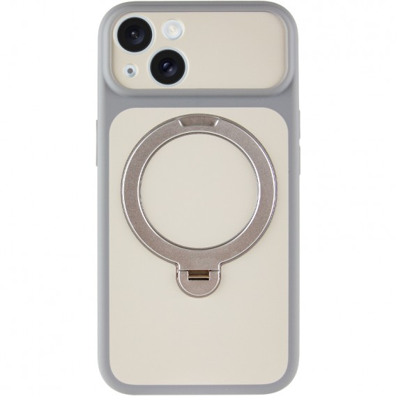 Чохол Ummi Full Camera with MagSafe HQ Ring для Apple iPhone 15 (6.1") Grey Чохол Ummi Full Camera with MagSafe HQ Ring для Apple iPhone 15 (6.1") Grey